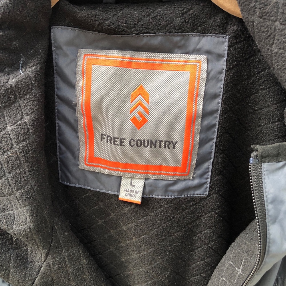 Free Country Gray Utility Jacket - Picture 4 of 9